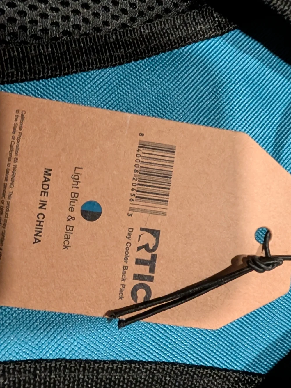 Blue Backpack Cooler